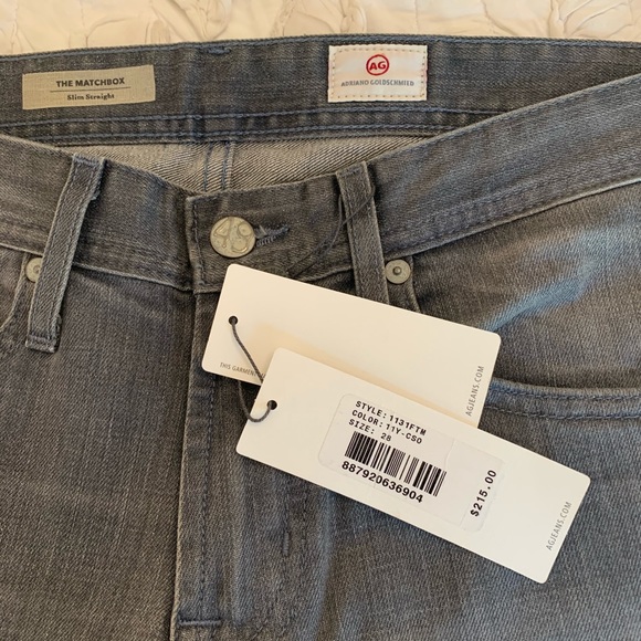 New with Tags Adriano Goldschmied, AG, Men’s Jeans - Picture 2 of 4